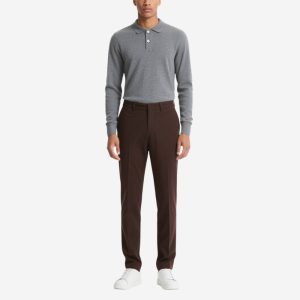 mens-brown-twill-chinos-classic-casual-pants