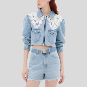 womens-simple-casual-short-denim-suits