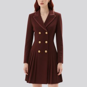 double-breasted-pleated-retro-womens-long-sleeved-dress