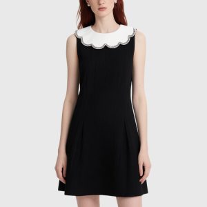 vintage-womens-sleeveless-round-neck-dress